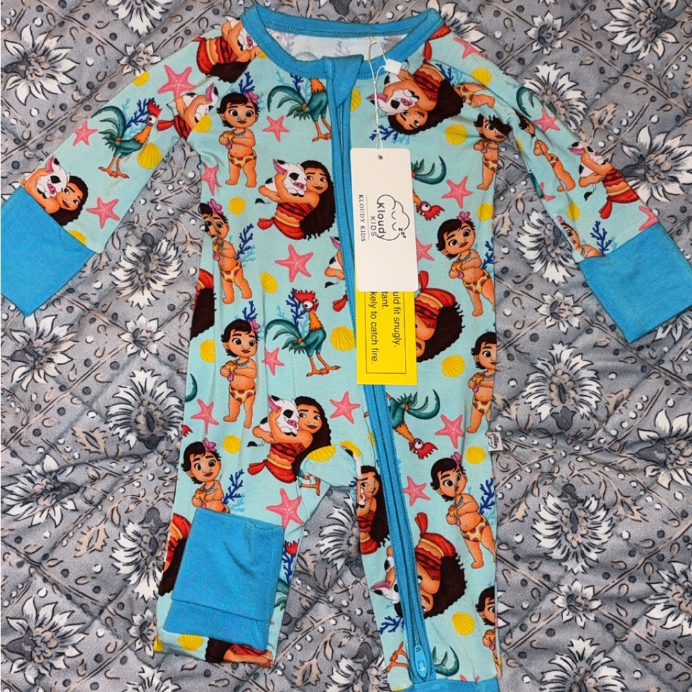 Kloudy Kids Bamboo Newborn Zippy